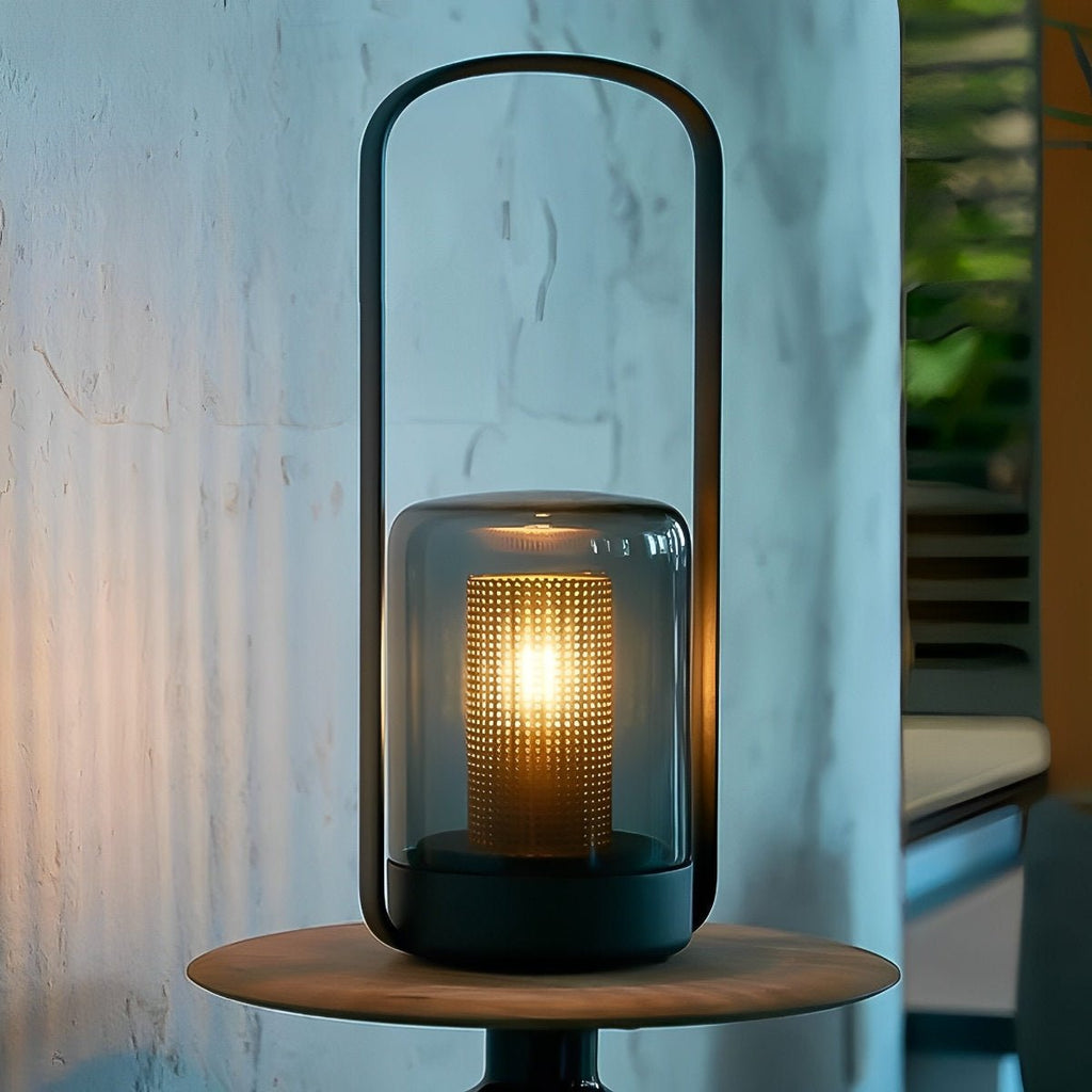 Solar LED Cilinder Buitenlamp – Tafel- en Vloerverlichting, Waterdicht