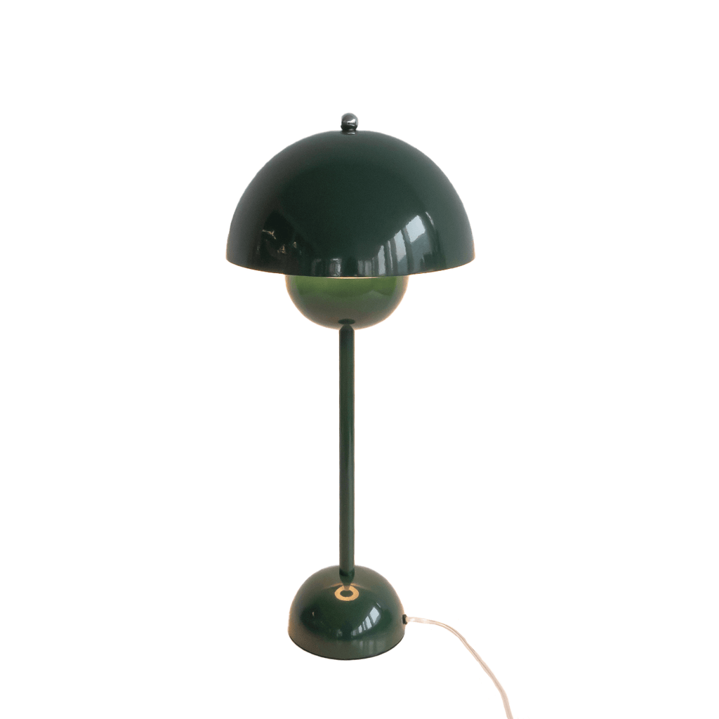 green table lamp