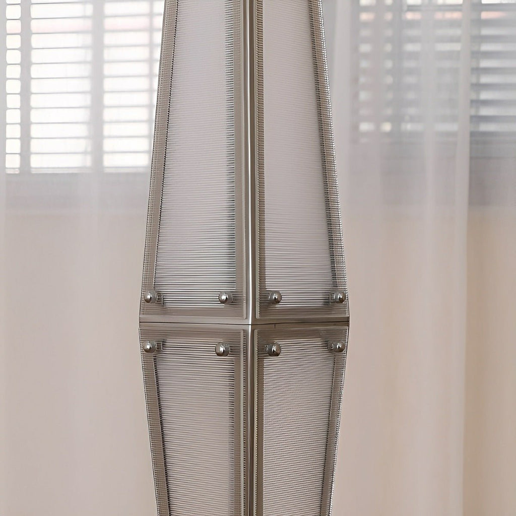 Optie 1: [MERK] LED Vloerlamp Diamant, Dimbaar, Modern Minimalistisch