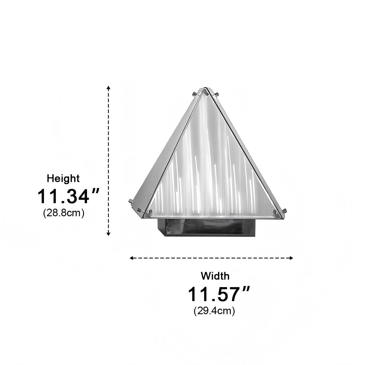 Moderne Piramide LED Tafellamp – Dimbaar, Minimalistisch Design
