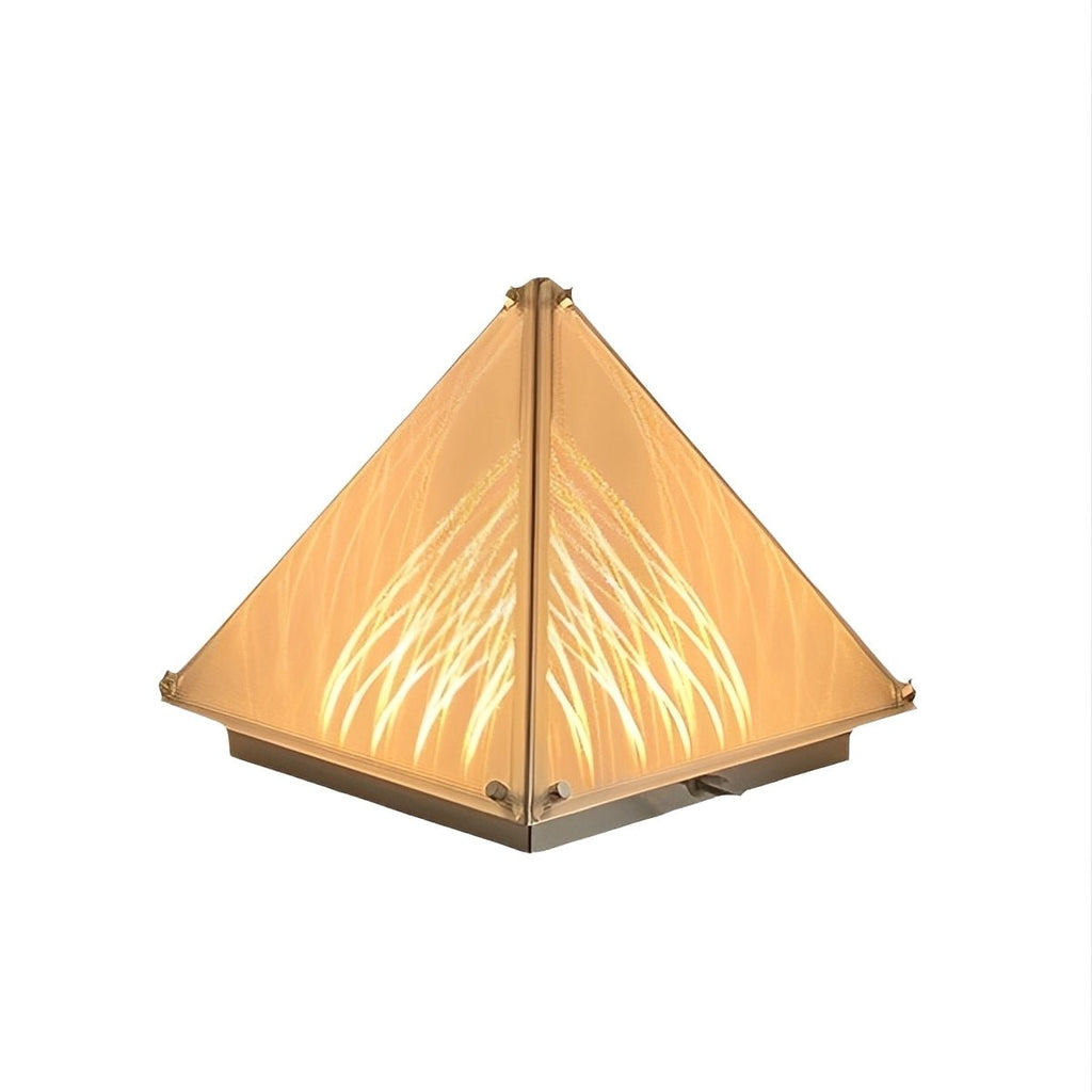Moderne Piramide LED Tafellamp – Dimbaar, Minimalistisch Design