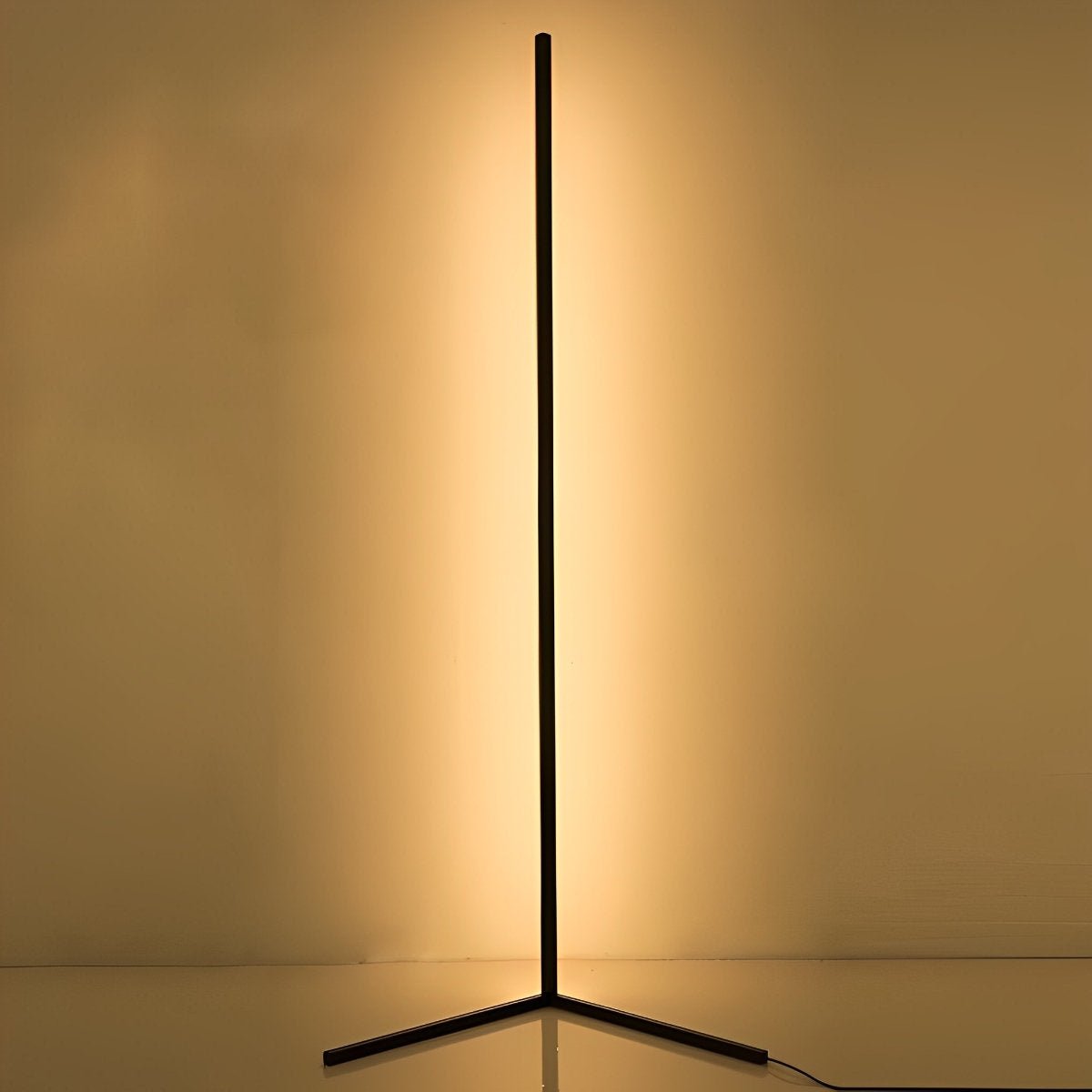 Smart LED Hoeklamp – Modern Minimalistisch, Sfeerverlichting