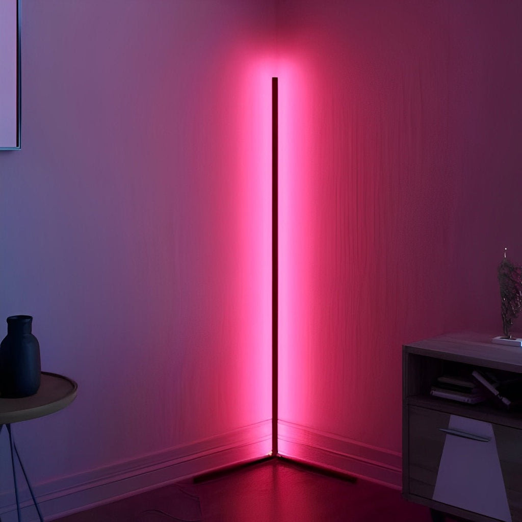 Smart LED Hoeklamp – Modern Minimalistisch, Sfeerverlichting